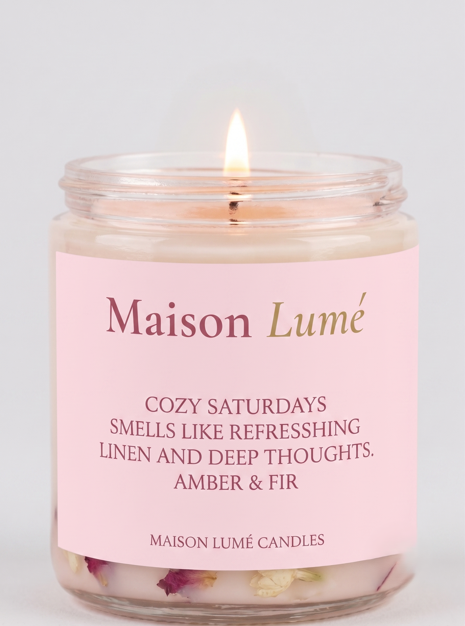 Dear Mom candle, jasmine and neroli